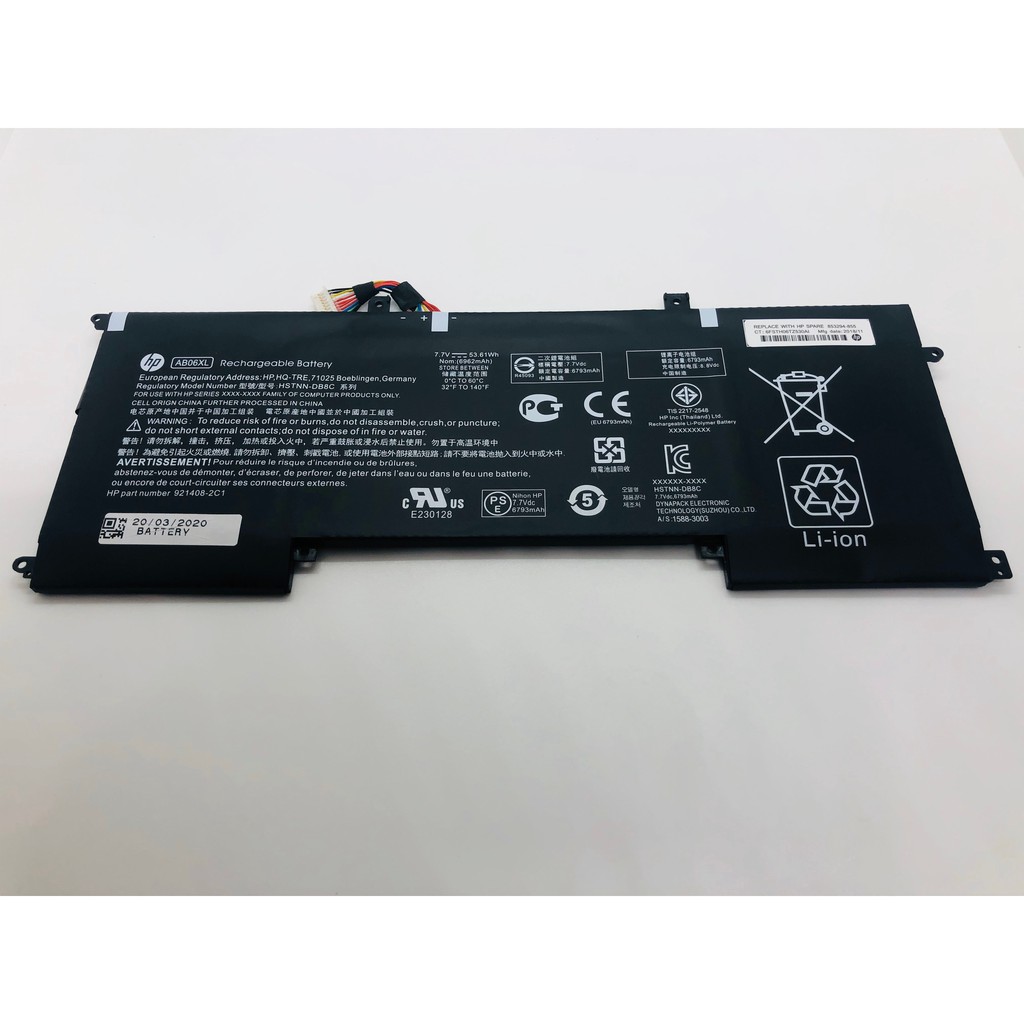 Pin Laptop Hp Envy 13 Series 13-AD Mã Pin AB06XL Hàng Nhâp Khẩu - Có Video Thực Tế