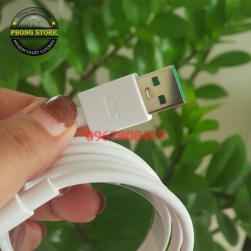 Bộ sạc nhanh oppo, realme r15 chuẩn sạc vooc 3.0 chân Type C và Micro USB - Phong store