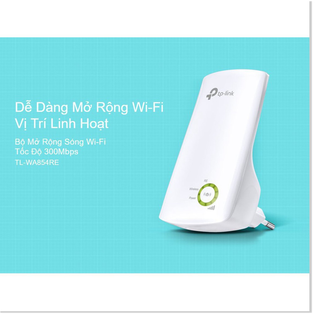 Bộ mở rộng sóng Wi-Fi tốc độ 300Mbps TP-LINK TL-WA854RE - MrPhukien