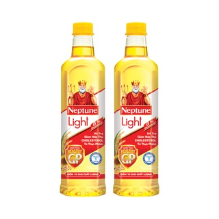 Combo 2 chai Dầu ăn Neptune Light 1L