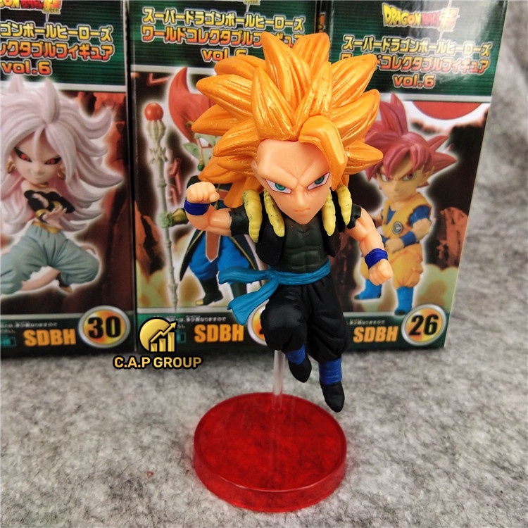 Mô hình Dragon Ball Super chibi nhân vật 7 Viên Ngọc Rồng Songoku - Bản WCF - 0III0