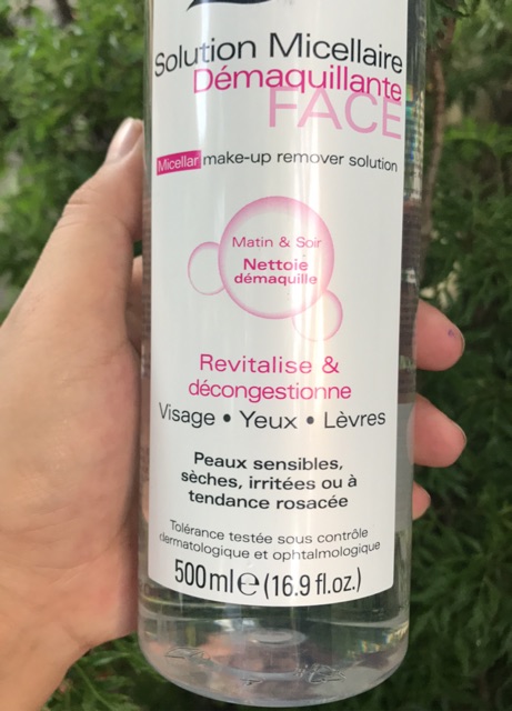 Nước tẩy trang BYPHASSE Solution Micellaire Face