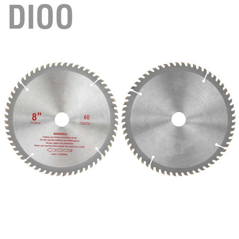 Lưỡi Cưa Bằng Hợp Kim Dio 8 Inch Có 60 Đĩa Cắt