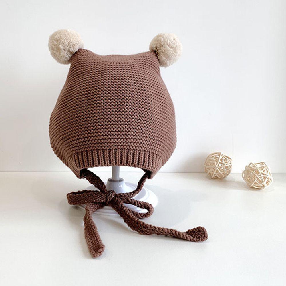 JUNE Mũ Trùm Đầu Đan Len Cho Bé