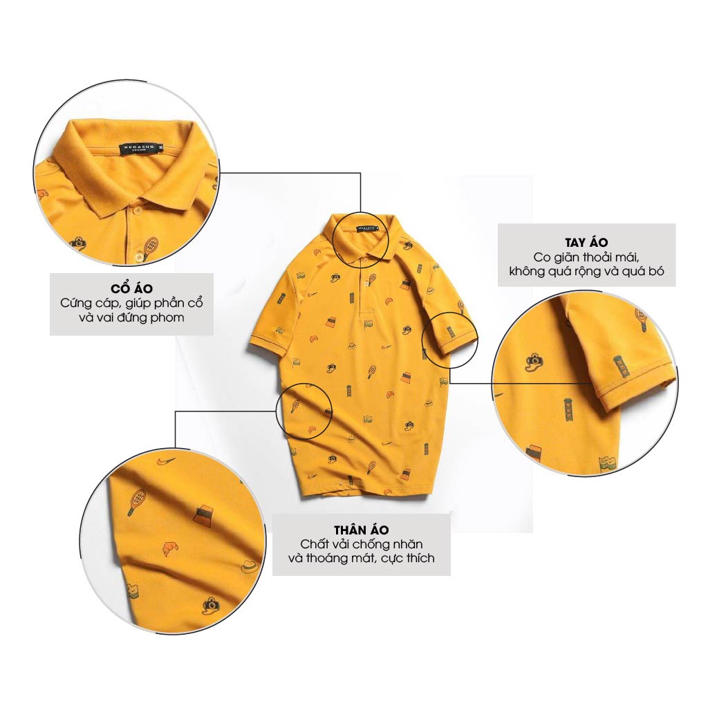 Áo Polo Nam Big Size 3XL Thiết Kế Chuẩn Phong Cách Hàn Quốc-  Áo Polo Nam Big Size Cao Cấp