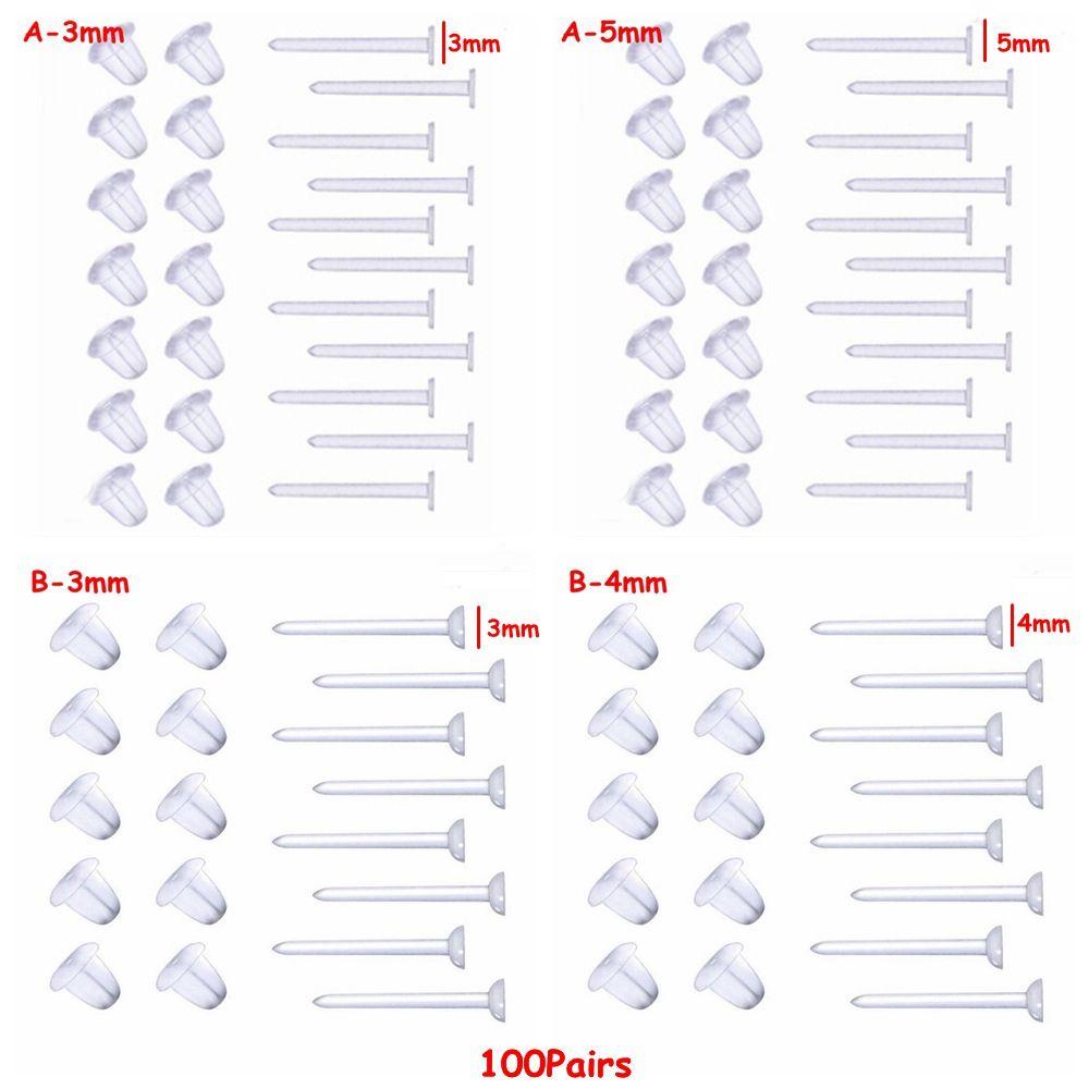 Nút Chặn Bông Tai DIY Thời Trang Mới