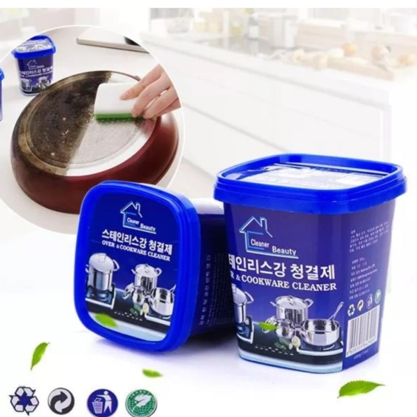 Hũ kem tẩy xoong nồi làm sạch hiệu quả ko kích ứng da