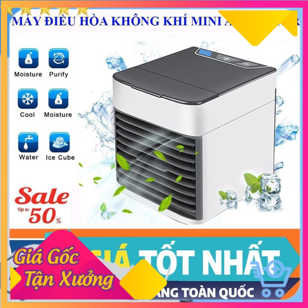 🌥️FREESHIP🌥️ Quạt Điều Hòa Mini Hơi Nước Để Bàn, Quạt Điều Hòa Mini Công Nghệ Hàn Quốc Siêu Mát - BX
