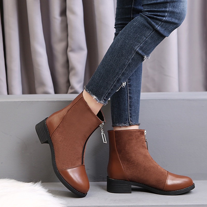 Giày bốt cao gót thời trang nữ tính