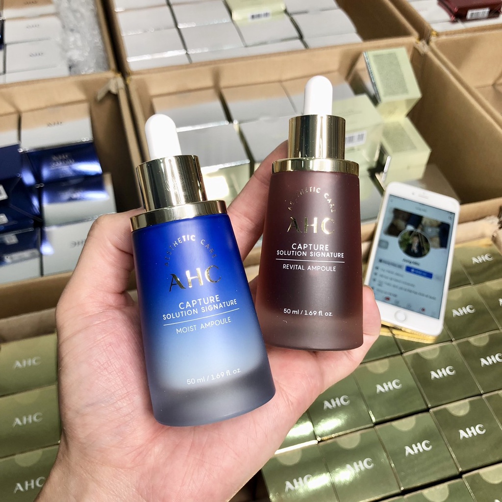 Tinh Chất Dưỡng Da AHC Capture Solution Signature Ampoule 50ml