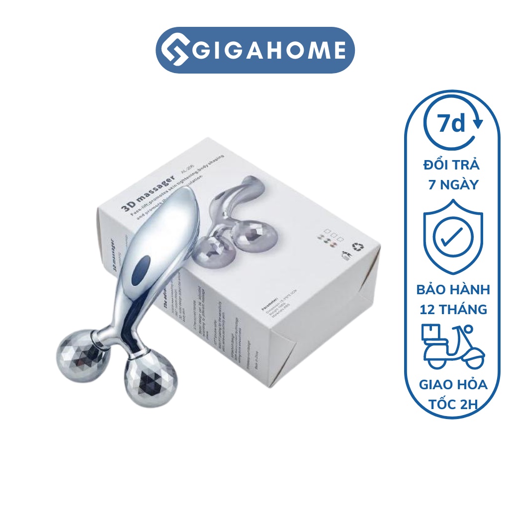 Cây Lăn Massage Mặt Và Body 3D Giúp Thon Gọn Và Nâng Cơ Gigahome 4212