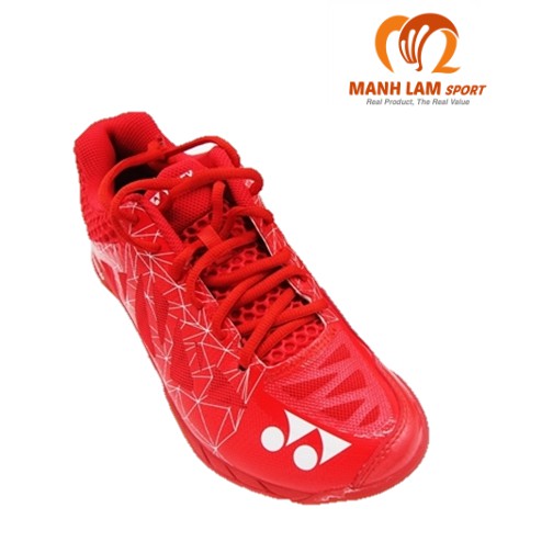 [Giày cao cấp] Giày cầu lông Yonex AERUS 2 Đỏ chính hãng, êm chân, bám sân, bảo hành 2 tháng, 1 đổi 1 trong 7 ngày [ĐẸP]