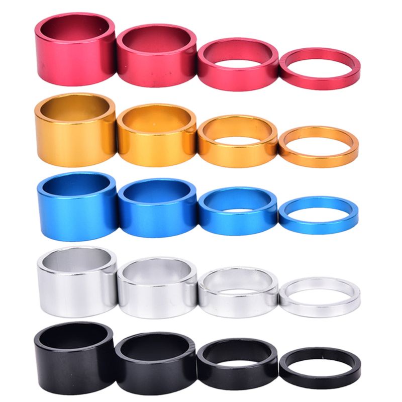 Bộ 4 Vỏ Hợp Kim Nhôm 5 / 10 / 15 / 20mm Chuyên Dụng Cho Xe Đạp Địa Hình