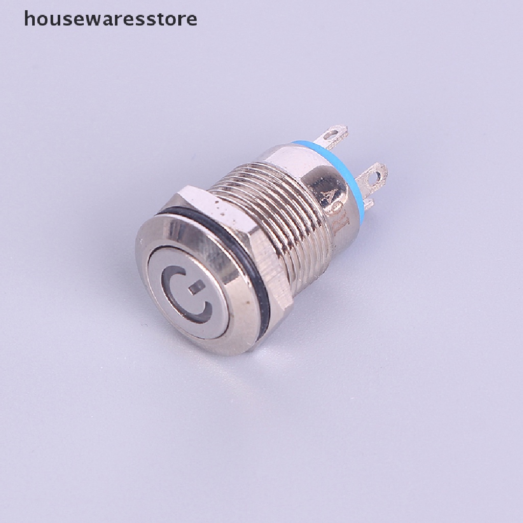 Đèn LED Kim Loại Màu Đen Chống Thấm Nước 12mm 12V
