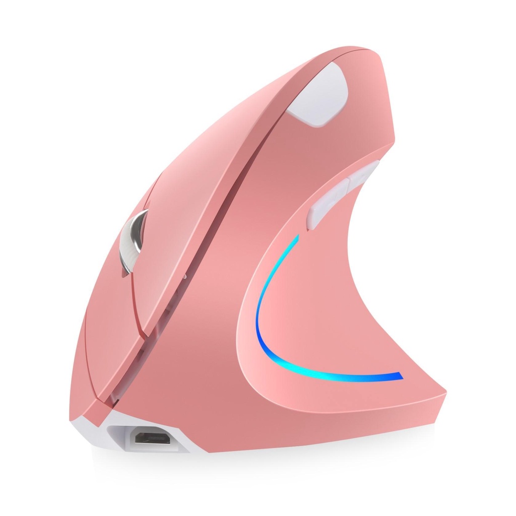 ▩∋Chuột không dây máy tính cơ Gaming-Bluetooth 2.4Ghz 2 trong 1-chất lượng cao-con LED chống ồn dễ thương có đèn