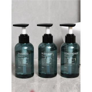 1 Cái 300 / 500ml Press Lotion Chai Dầu Gội Sữa Tắm Hộp Đựng Dầu Xả