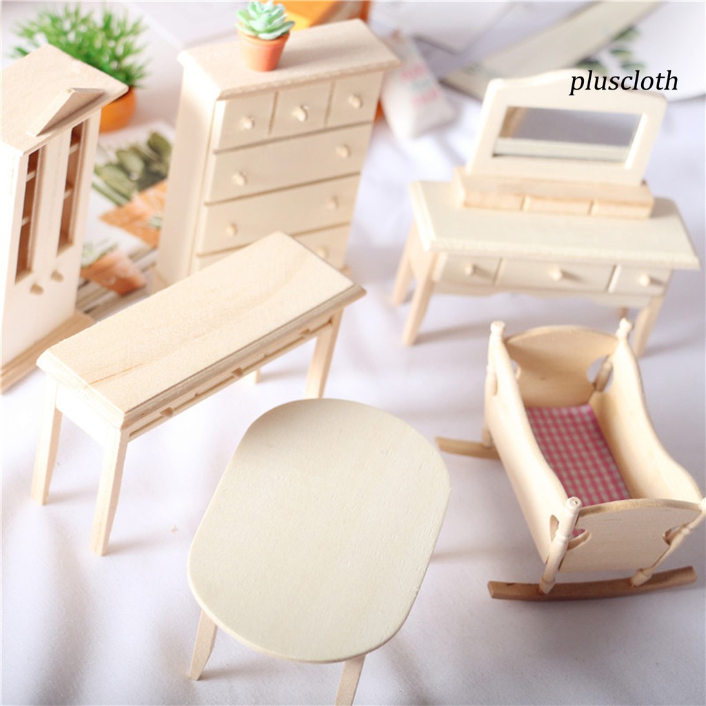 Tủ Gỗ Mini Trang Trí Phòng Búp Bê