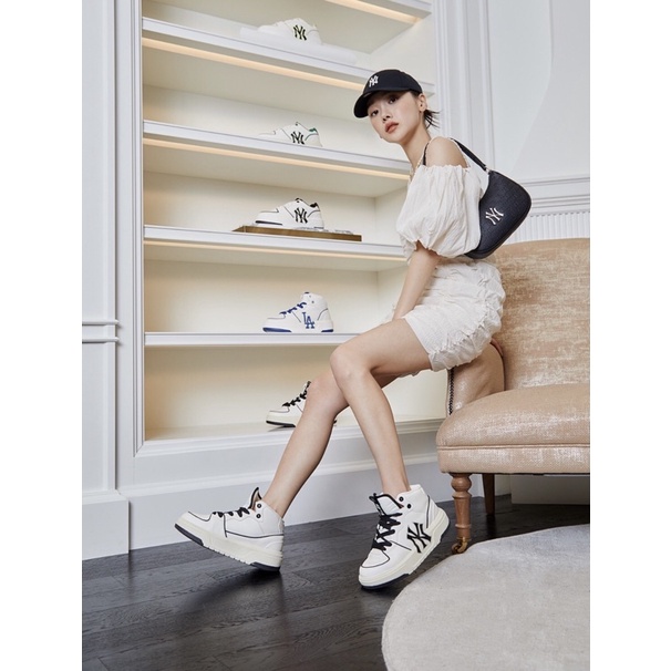 [ Chính Hãng] Giày MLB CHUNKY LINER HIGH Cao Cổ