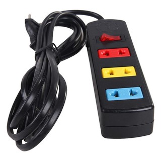 Ổ cắm Lioa  kéo dài cao cấp nhíp đàn hồi 3 lỗ 2 chấu - Dây 5m