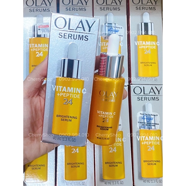 Tinh chất làm trắng da Olay Regenerist Vitamin C + Peptide 24 Brigtening Serum