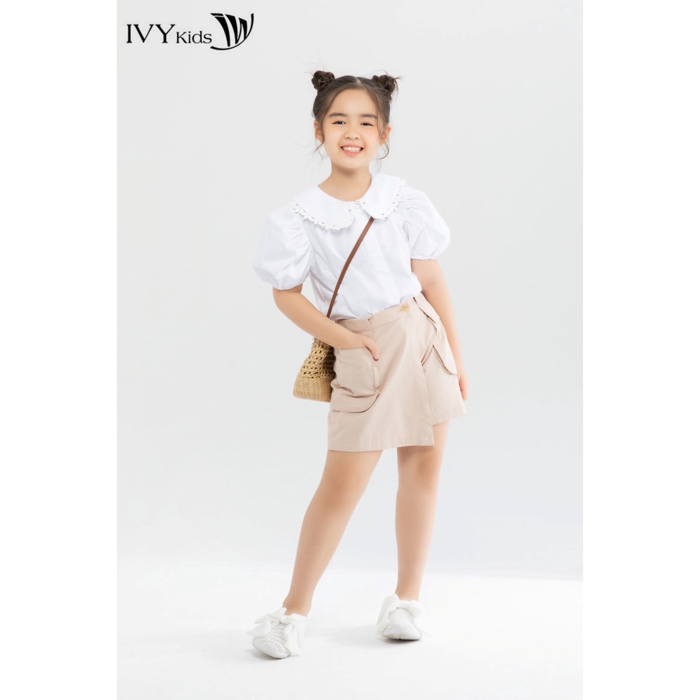 [Mã WABRT44 giảm 12% đơn 250K] Quần sooc bé gái giả váy IVY moda MS 20G1273