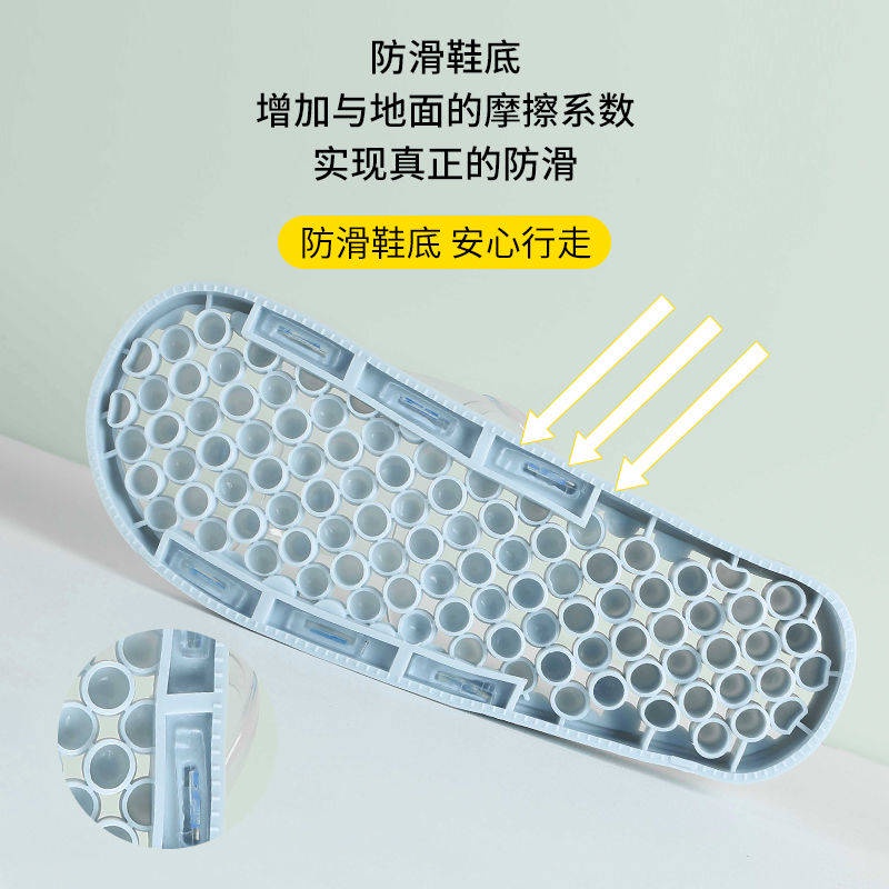 Dép Nhựa Đi Trong Nhà Tắm Mát Xa Chân Chống Trượt Cho Cặp Đôi Mùa Hè