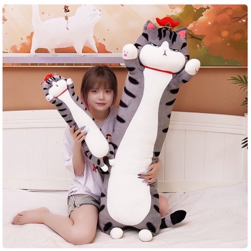 Gấu bông Mèo Hoàng Thượng Đứng - Gối Ôm Mèo Hoàng Thượng cute