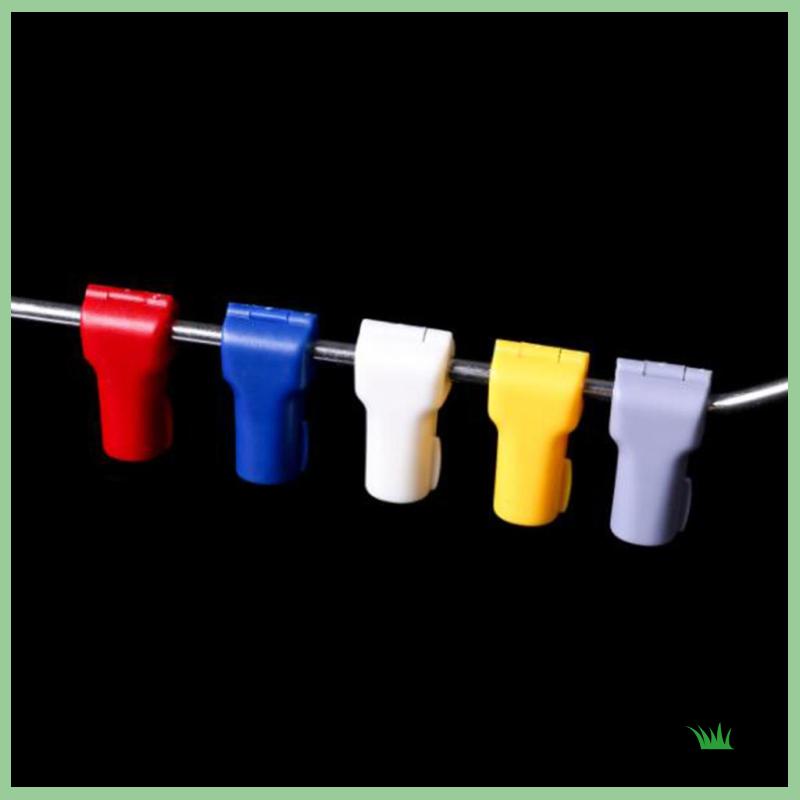 Set 100 Móc Treo Đồ Chống Trộm Màu Đỏ 4mm