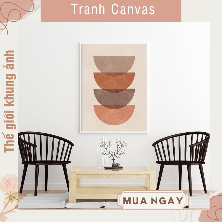 Set 3 tranh trang trí hiện đại TGKA304, tranh chất liệu canvas bóng đẹp, bảo hành gãy vỡ