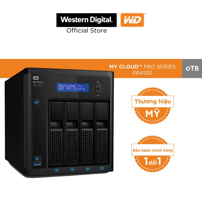 Ổ cứng WD My Cloud PR4100 0TB