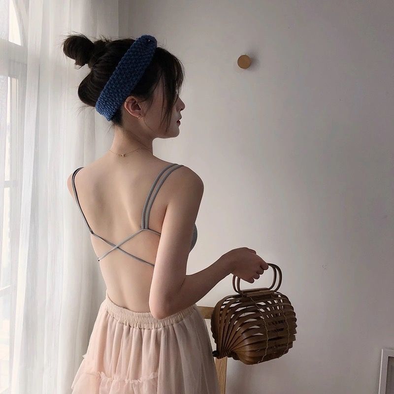 COZOKC COZOK Áo lót thể thao COZOK màu trơn dễ phối đồ thời trang xinh xắn