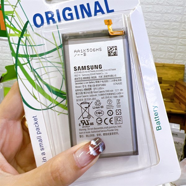 Pin gắn trong Samsung S10 EB-BG973ABU, bảo hành đổi trả.