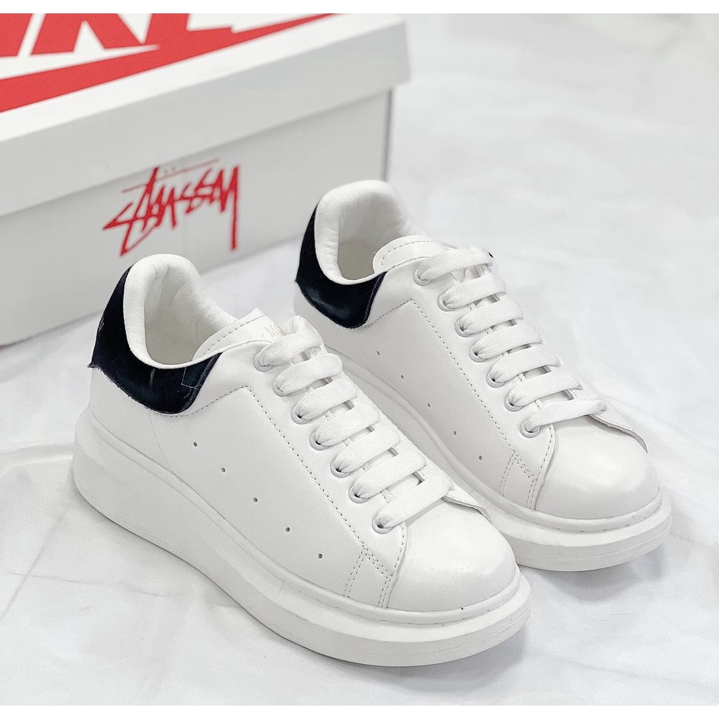 Giày queen gót đen và phản quang full size nam nữ