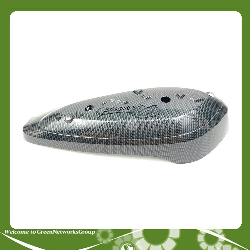 Ốp che pô carbon xe SH mode Greennetworks