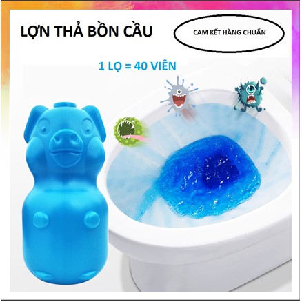 [ SIÊU DIỆT KHUẨN ] Con lợn thả bồn cầu - Lọ tẩy vi khuẩn bồn cầu cực sạch và thơm