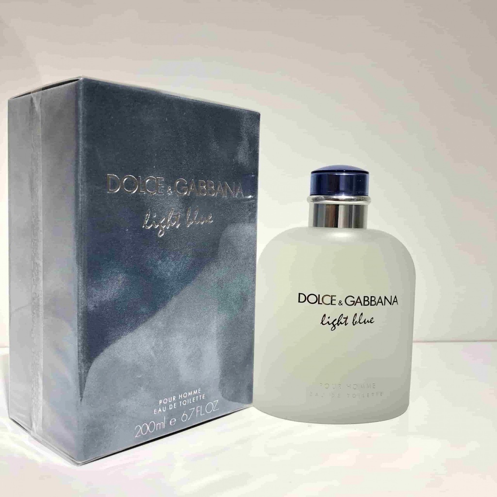 Nước hoa nam Dolce & Gabbana for Men Light Blue Pour Homme Eau de Toilette 200ml