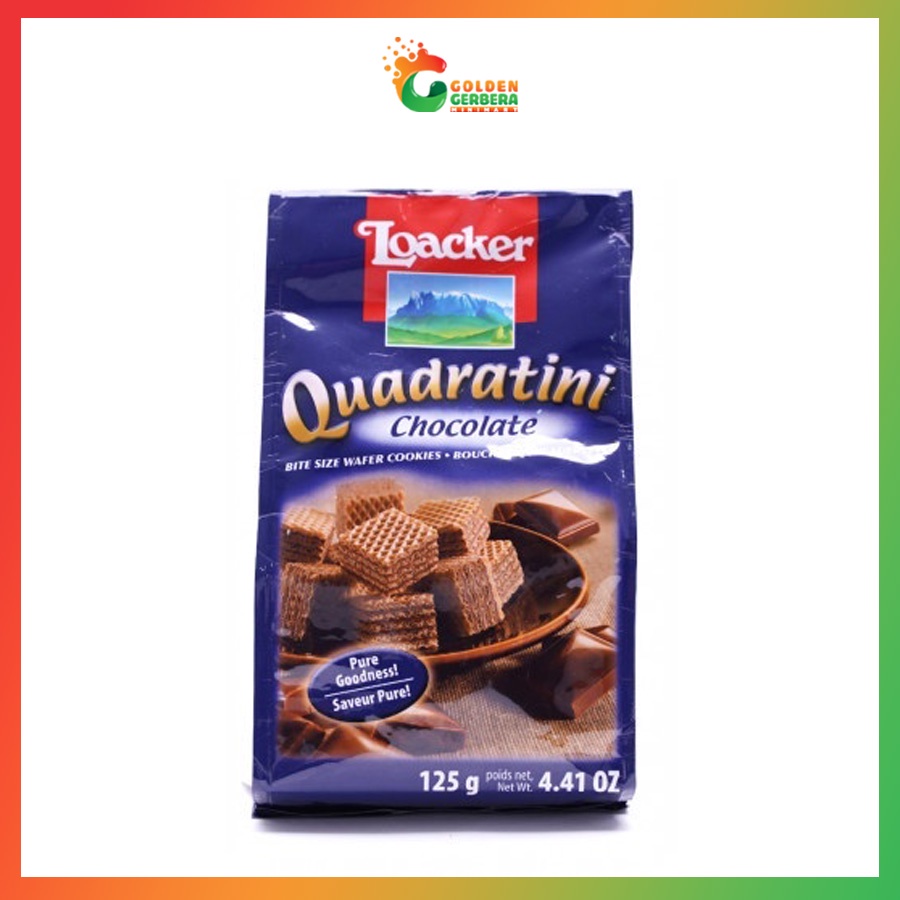 Bánh Xốp Quadratini Loacker 125g