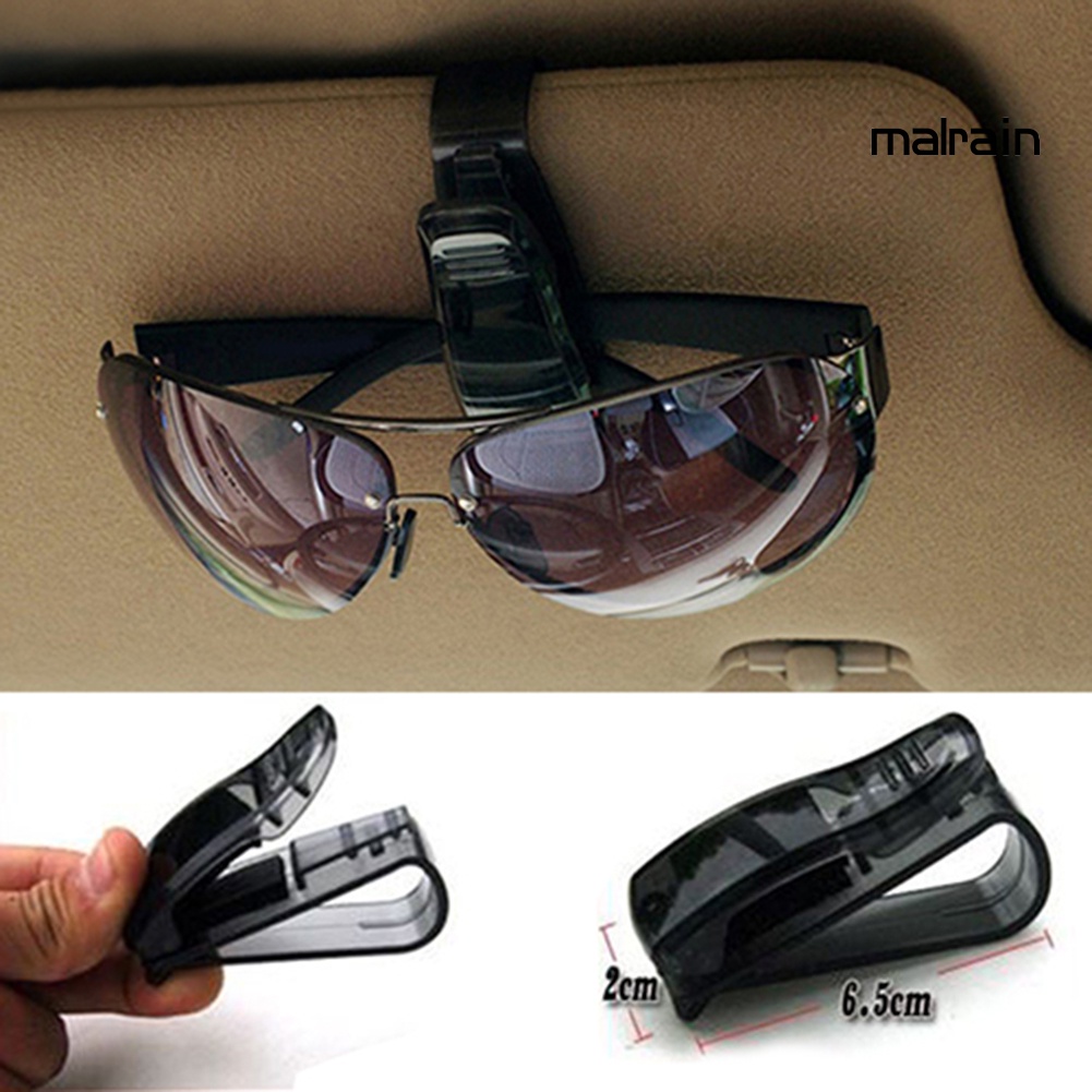 Ví Đựng Thẻ/Mắt Kính Màu Đen Gắn Xe Hơi Thời Trang