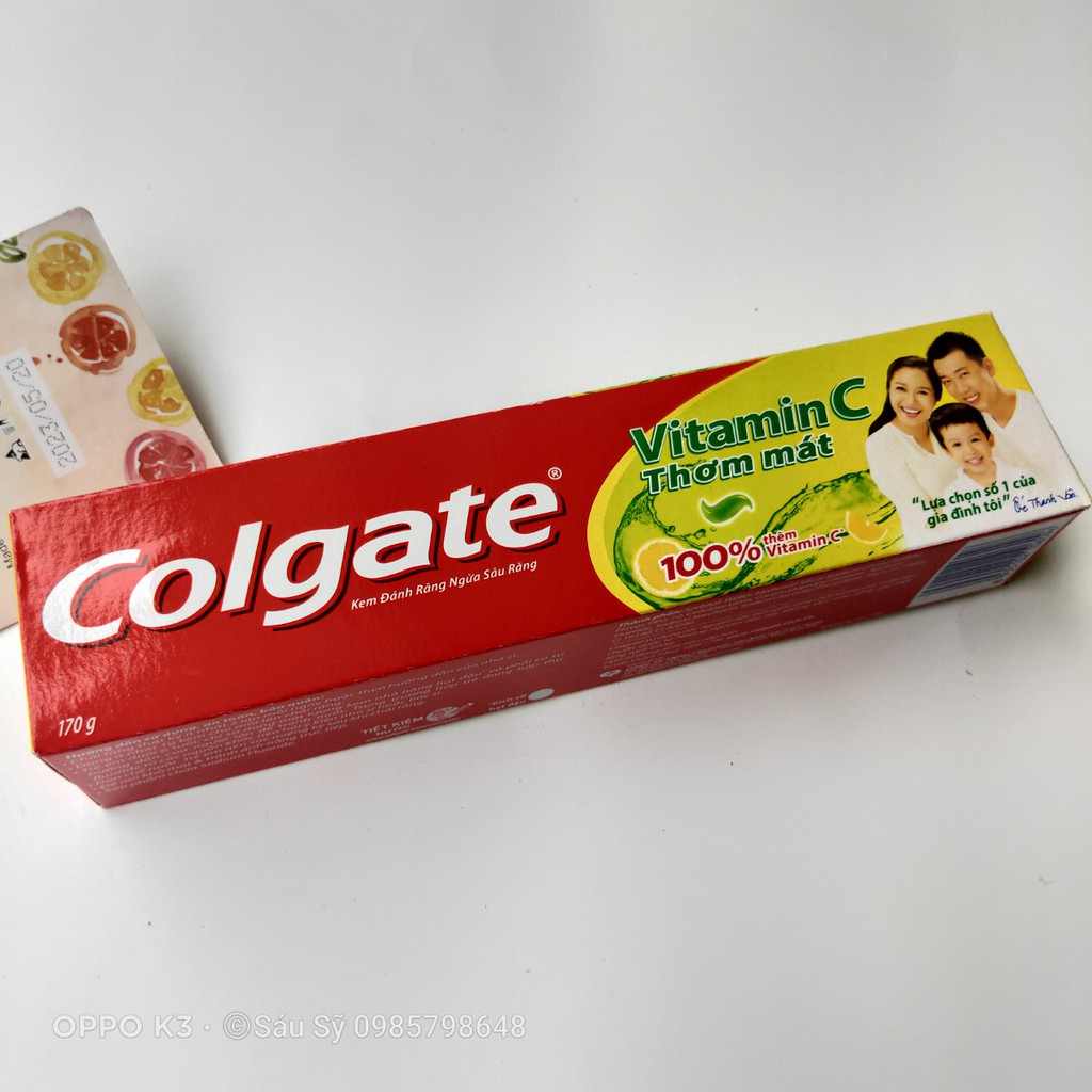 Kem đánh răng Colgate ngừa sâu răng chắc khoẻ 90g và 170g