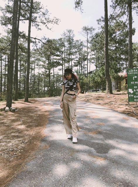 Camo Croptop