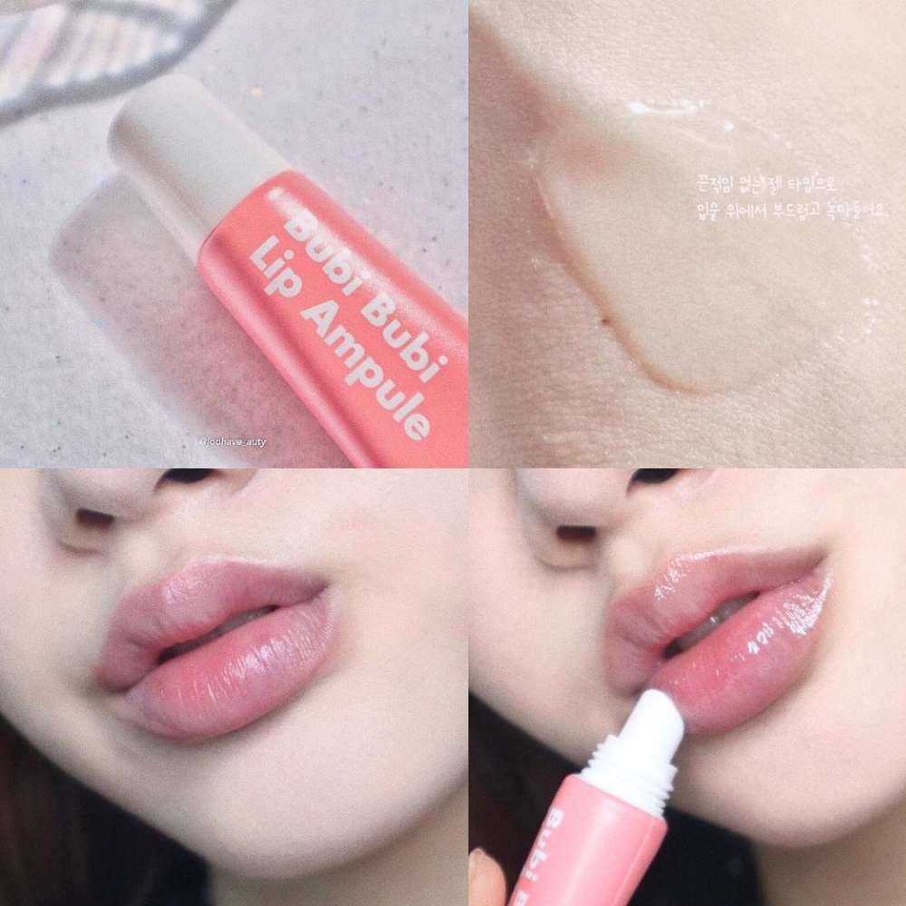 Tinh Chất Dưỡng Ẩm Chống Lão Hóa Làm Mềm Môi Bubi Bubi Lip Ampoule 10g