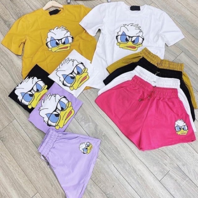Set bộ áo thun quần đùi siêu đẹp