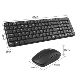 Bộ bàn phím chuột Mofii X190