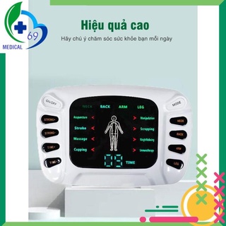 Freeship-- Máy Xung Điện Trị Liệu 8 Miếng Dán