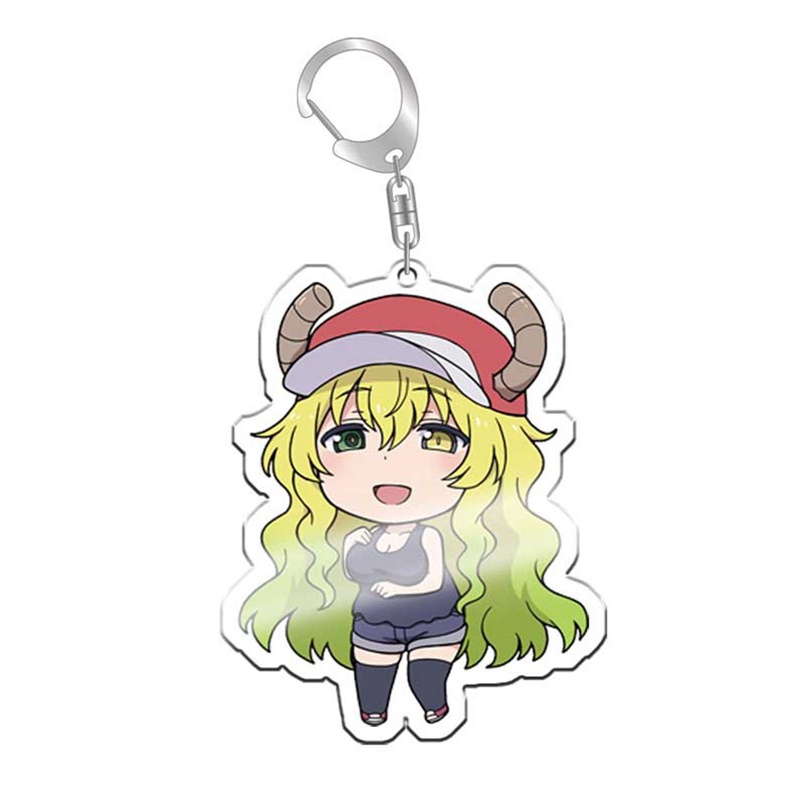 Ygt Móc Chìa Khóa Acrylic Hình Nhân Vật Anime Kobayashi San Chi No Maid Dragon Maid Dragon Maid Kanna Kamui