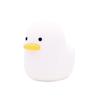 LED Duck-Night Light, Đèn ngủ thông minh Duck-Sleep Đèn Silicon Sạc đèn ban đêm