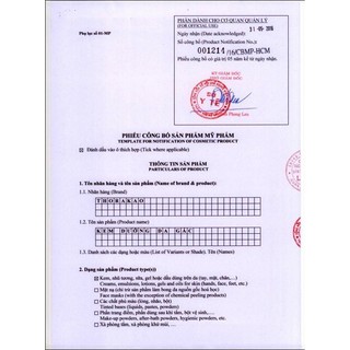 KEM DƯỠNG DA GẤC 3G