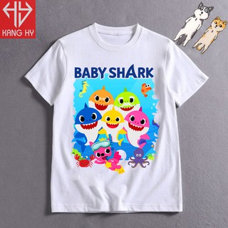 áo thun trẻ em baby shark in tại shop F035