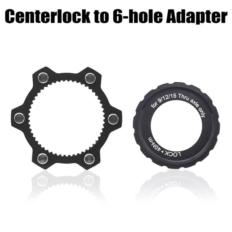Dongchonbike Adapter chuyển đổi dĩa phanh centerlock sang 6 ốc