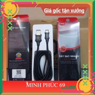 Cáp dù sạc nhanh lightning, micro, type-C - BAGI